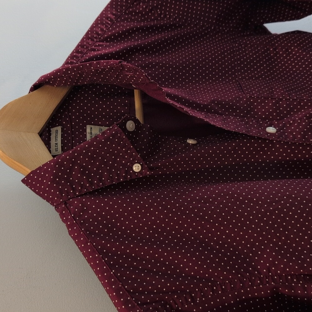 J. Crew Men's Small Slim Untucked Long Sleeve Button Down Shirt Style #K4099 - Picture 5 of 13